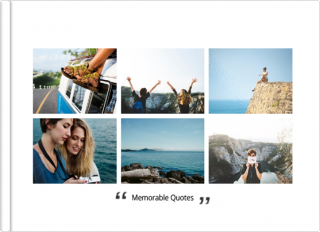 Photo Book A5 Softcover Memorable Quotes