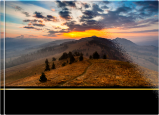 Photo Book A5 Softcover Black and Gold