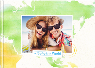 Photo Book A5 Softcover Around the World