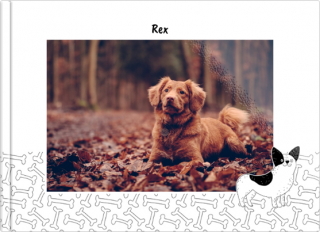 Photo Book A5 Softcover Photo Book with a Dog