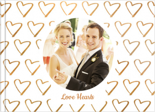 Photo Book A5 Softcover Love Hearts