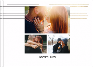 Photo Book A5 Softcover Lovely Lines