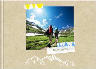 Photo Book A5 Softcover Mountain Trip