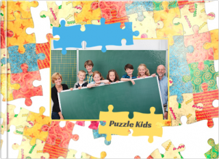 Photo Book A5 Softcover Puzzle Kids