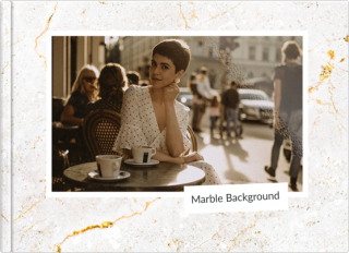 Photo Book A5 Softcover Marble Background