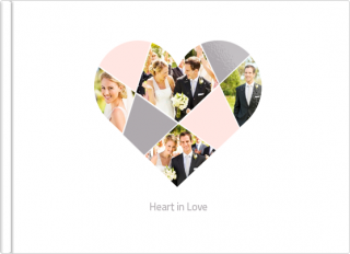 Photo Book A5 Softcover Heart in Love
