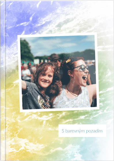 S barevným pozadím