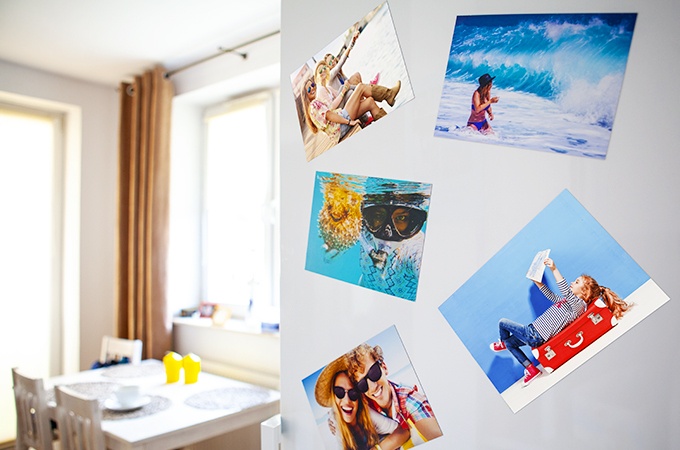 Magnet photo personnalisé: photo magnétique pour frigo