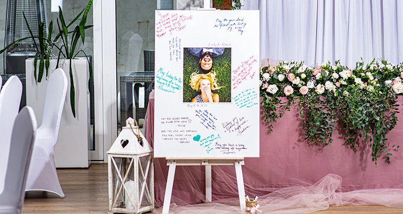 Wedding hall photo decorations that you haven’t seen before! 7 inspirations form Colorland