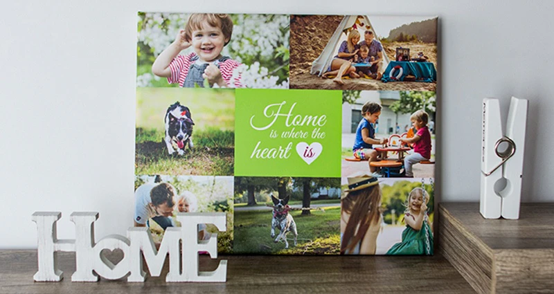 In lack of Wall Decor ideas? Try these 7 ideas for a unique, full of emotions and personalised... photo canvas!